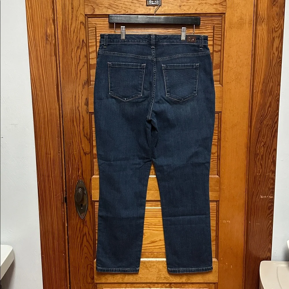 Lee Women's Straight Leg Jeans - Dark Blue 14 short - Picture 6 of 9